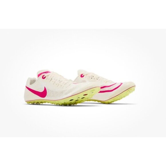 Nike JA Fly V4 Size 15 White Sail Hyper Pink Light Track Spikes DR2741-100, New main image 12